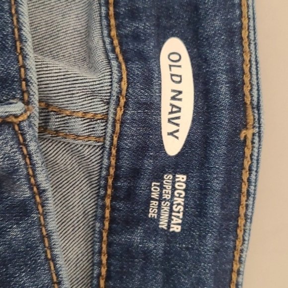 OLD Navy Rockstar Super Skinny sz 6 - Picture 4 of 4